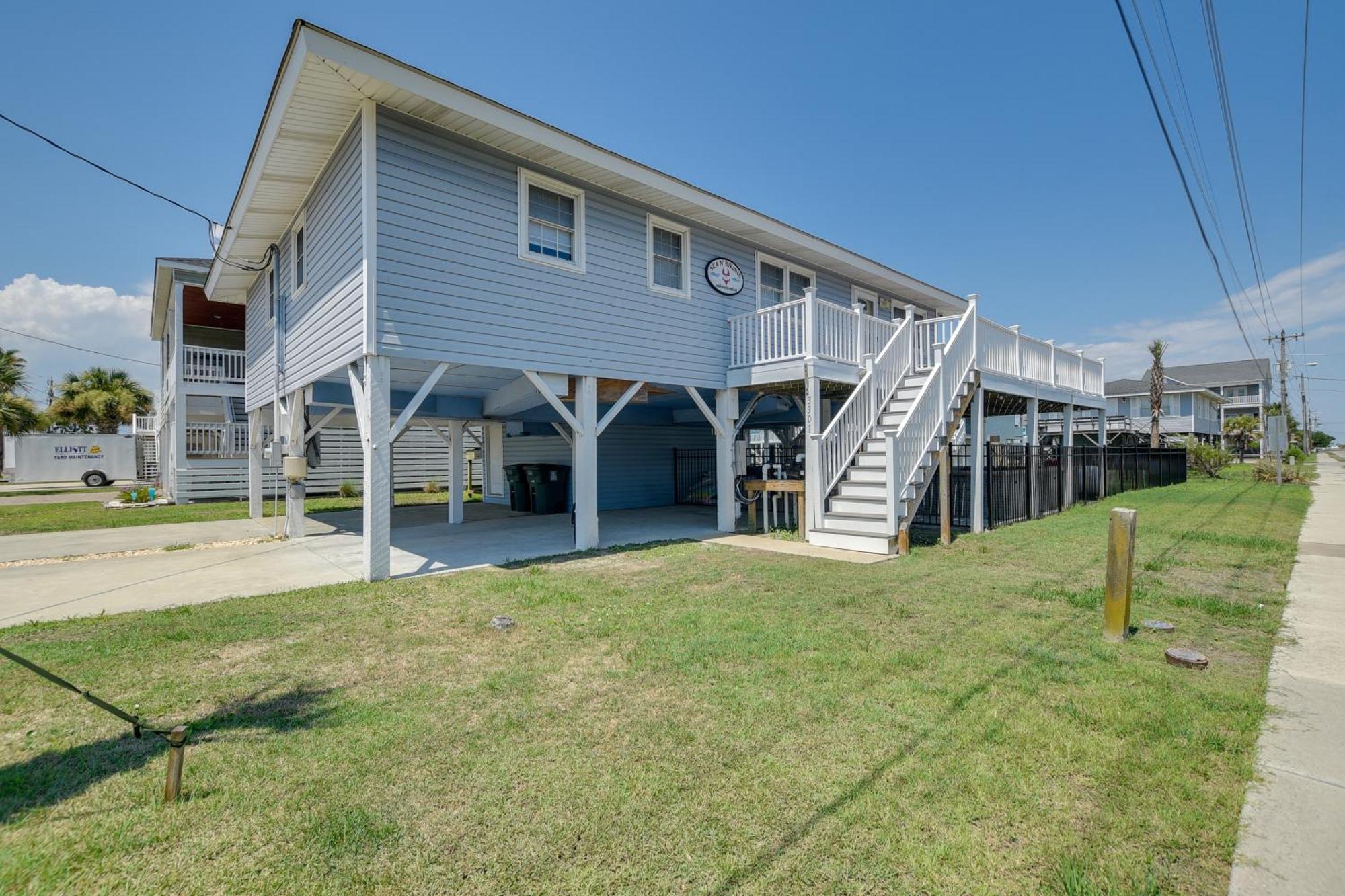 Waterfront North Myrtle Beach Home With Pool And Deck Exteriér fotografie
